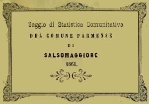 Saggio di statistica comunicativa del comune parmense di Salsomaggiore - 1861